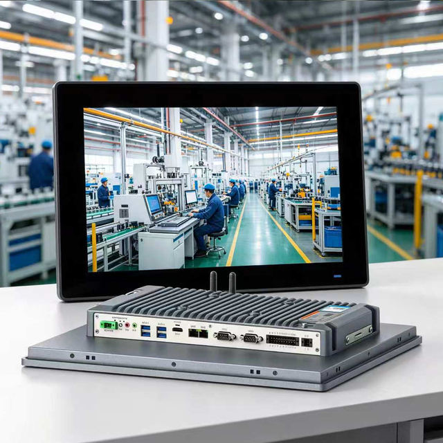 Industrial All-in-One Panel PC with Win 10 & Linux Embedded CORE I3 I5 I7 17 Inch Android Panel Pc