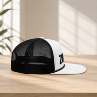 Casquette Trucker à Visière Plate à Cinq Panneaux Festive à Profil Bas pour Adolescents Garçons