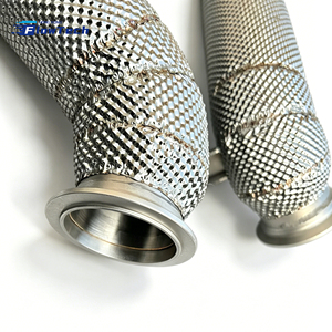 Sistema de Escape con Tubo de Bajada Turbo para McLaren GT 4.0T V8 M840TE, Acero Inoxidable T304, Alto Flujo, Ajuste Directo con Protector Térmico - Product Image 4
