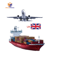 Agent d'expédition Chine-Royaume-Uni DDP, ligne spéciale aérienne et maritime, service logistique porte-à-porte tout compris avec taxes incluses