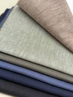 Tissu Lin-Coton : Procédé de Teinture et de Tissage – Doux, Écologique, Idéal pour Robes, Chemises et Pantalons – 127 g/m²