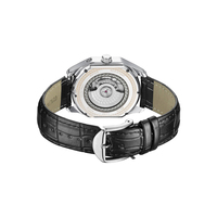 Montre automatique classique pour homme, mouvement squelette, bracelet en cuir tendance, montres mécaniques, pièces de montre-bracelet