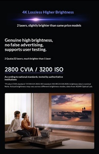 <span class=keywords><strong>Projecteur</strong></span> laser tricolore 4K Android <span class=keywords><strong>XGIMI</strong></span> RS 20, 2800 lumens, haute luminosité, fréquence de rafraîchissement - Product Image 4