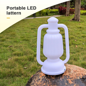 Lanterne de camping <span class=keywords><strong>rechargeable</strong></span>, <span class=keywords><strong>lampe</strong></span> de <span class=keywords><strong>tempête</strong></span> portable, <span class=keywords><strong>lampe</strong></span> extérieure en plastique PE, éclairage d'urgence étanche IP67 - Product Image 2