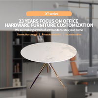 2026 Neues Design Aluminium-Tischbeine Moderne Metall-Tischgestelle für Ovale Marmor-/Granitplatten Wohnzimmer Schlafzimmer Verstellbar