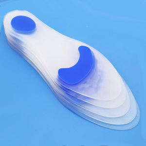 Usine Silicone Semelles Complètes Soulagement De La Douleur Au Talon Absorption Des Chocs Orthèse de soutien de la voûte plantaire <span class=keywords><strong>Semelle</strong></span> pour Talon Éperon Fascilite Plantaire - Product Image 4