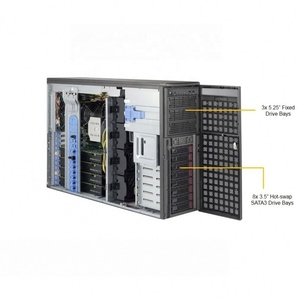 Serveur SYS-7048GR-TR 4U GPU SuperWorkstation, double processeur Xeon E5-2600 v4, 16 DDR4 DIMM, 4 GPU, 2000W Titanium, garantie 1 an, en stock - Product Image 2