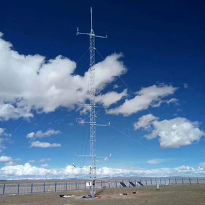 60M 80Meter 100m 120m giá thấp Chất lượng cao guyed dây mast thép thông tin liên lạc Viễn Thông ăng ten tháp đo gió tháp - Product Image 5