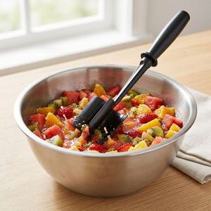 Nouvel Hachoir à Viande Antiadhésif à 5 Lames Courbes, Faible MOQ, pour Hamburger et Bœuf Haché, Outil de Mélange - Product Image 3