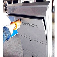 Machine d'appel de file d'attente en libre-Service de 17 pouces, banque, hôpital, gestion de la file d'attente, kiosque, affichage numérique tactile