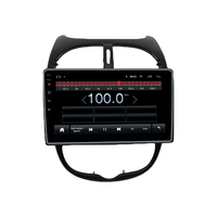 Autoradio pour Peugeot 206 2000-2016 2Din Android Octa Core Car Stereo DVD GPS Navigation Player Multimedia Android Auto Carplay