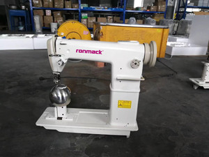RONMACK RM-810-JF Industrial <b>Automatic</b> Post-Bed Wig <b>Sewing</b> <b>Machine</b> with Lock Stitch New High-Speed Motor - Product Image 2