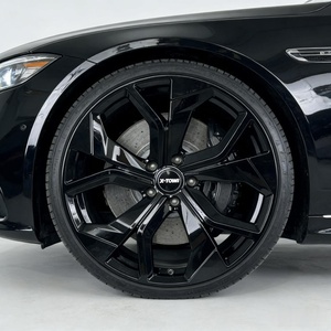 Jantes forgées sur mesure 18 19 20 22 24 pouces en alliage d'aluminium noir poli pour modèles <span class=keywords><strong>Audi</strong></span> Q3 Q5 Q6 Q7 Q8 <span class=keywords><strong>SQ5</strong></span> SQ7 RSQ8 E-tron - Product Image 4