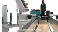 Etiquetadora Automática de Botellas con Certificación CE para Botellas de Vidrio y PET |   Etiquetadora para Leche, Vino, Salsa y Perfume