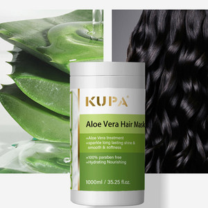 1000ml KUPA Salon professionnel utiliser sans paraben faible abîmé traitement des cheveux naturels <span class=keywords><strong>hydratant</strong></span> intensif <span class=keywords><strong>masque</strong></span> capillaire à l'<span class=keywords><strong>aloe</strong></span> <span class=keywords><strong>vera</strong></span> - Product Image 2
