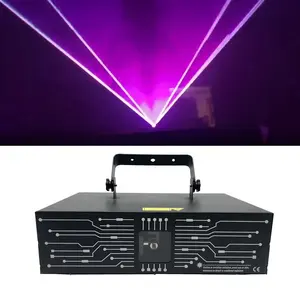 좋은 품질 2W RGB DJ 레이저 라이트 라인 스캔 빔 커튼 효과 무대 조명 만화 댄서 동물 레이저 램프