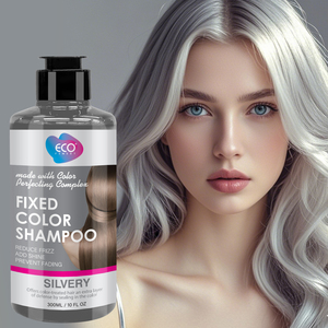 Ciocca per la cura dei capelli colore grigio <span class=keywords><strong>Shampoo</strong></span> di colore fisso per lo sbiadimento e lo <span class=keywords><strong>Shampoo</strong></span> ingiallimento dopo lo sbiancamento-739275 - Product Image 1