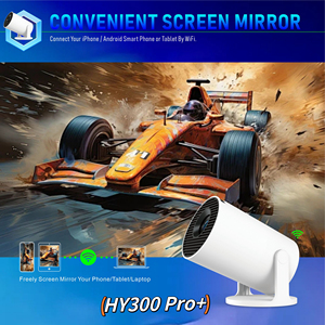 Hot Selling HY-300pro Tragbarer Projektor LCD TFT Display Projektor 720P HD Android 11 Mini Smart Projektor - Product Image 3