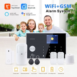Système d'alarme de sécurité domestique intelligent Tuya WiFi 4G GSM avec écran TFT 2,4 pouces, alarme antivol sans fil RFID PST-WG103-4GEU - Product Image 2