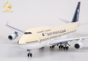 Modelo de Avión de Resina Fundida a Presión Boeing 747 Saudi <span class=keywords><strong>Arabian</strong></span> <span class=keywords><strong>Airlines</strong></span> 1/150 47Cm Modelo de Avión Airbus - Product Image 6