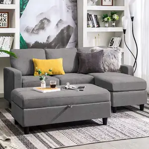 modular convertible commercial furniture sectional couch living room sofa