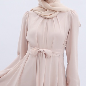 Nuova moda Abaya Dubai musulmano <span class=keywords><strong>Hijab</strong></span> abito caftano abbigliamento islamico turco - Product Image 4