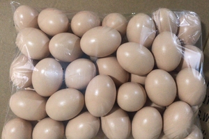 Nhân Tạo Chơi Nhà Bếp Thực Phẩm Trẻ Em 6Cm Trứng Bằng Gỗ Đặt Cho Trứng Phục Sinh Hunt DIY Craft Trứng Cho Lễ Phục Sinh Trang Trí - Product Image 6