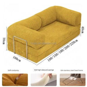 Thiết kế hiện đại đa năng chân không nén <span class=keywords><strong>sofa</strong></span> vải <span class=keywords><strong>sofa</strong></span> bộ đồ nội thất phòng khách - Product Image 5