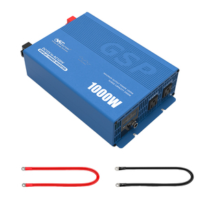 อินเวอร์เตอร์แปลงไฟ GSP 12V 1000W แบบ Pure Sine Wave จากไฟ DC เป็นไฟ AC สำหรับรถยนต์ รถบ้าน รถบรรทุก บ้านพักอาศัย ใช้กลางแจ้ง กรณีฉุกเฉิน และแปลงไฟจากพลังงานแสงอาทิตย์ - Product Image 1