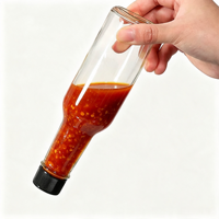 Bouteille en verre Wozzy à bouchon à vis pour sauce piquante, huile de piment, sauce soja, vinaigre – 3oz, 5oz, 8oz, 90ml, 150ml, 250ml – Meilleures ventes pour la cuisine