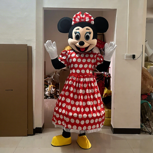 <span class=keywords><strong>Costume</strong></span> da Mascotte Personalizzato di Topolino e <span class=keywords><strong>Minnie</strong></span>, Abito da Festa in Maschera per Adulti, Carnevale e Natale - Product Image 5