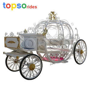 Carruaje de Caballos para Bodas en Venta, Vagón de Caballos Estilo Princesa para Bodas con Buen Precio - Product Image 2