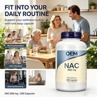 Complément Alimentaire NAC 600mg avec Sélénium 250 Capsules