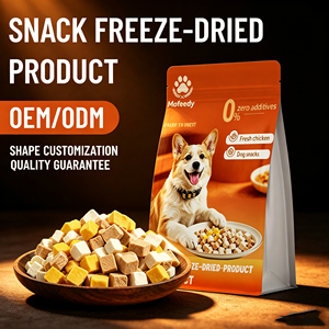 Friandises lyophilisées pour chiens, poitrine de poulet lyophilisée, récompenses d'entraînement pour chiens, morceaux de poulet - Product Image 1