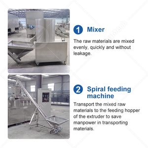 ORME Gonflez le noyau Remplissage Snack Food Making Machine Croustillant Puff Riz Maïs Snack Making Machine Prix - Product Image 3