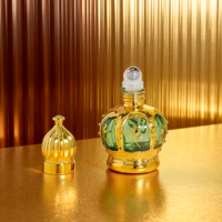 Perfume de Oud Árabe de Lujo, 15 ml, en Botella con Rodillo