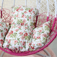 Chaise de panier suspendue chauffante, fauteuil de hamac, à bascule, pour adultes