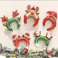 Weihnachts- und Neujahrs-Kinderstirnbänder und -Ballons, Kindergarten-Geschenke, Dekorationen, Einkaufszentrum-Displays