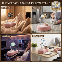 Support de téléphone pour lit Lazy Pillow 360 °   Support de téléphone universel réglable pour canapé de chambre à coucher, antidérapant pour regarder des vidéos et lire