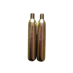 나사산 CO2 캐니스터 CO2 12g 카트리지 33g CO2 가스 실린더 16g