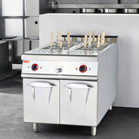 Machine électrique commerciale de cuiseur de pâtes de nouilles d'acier inoxydable de 12 têtes équipement de cuisine automatique cuiseur de nouilles de Ramen chinois
