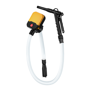 Pompe de transfert de carburant électrique portable certifiée ATEX, conception en plastique anti-fuite, équipement de service pétrolier 3,8 GPM 0,5% - Product Image 1