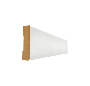 White Primed MDF Moulding 11/16 In. X 2-1/2 In. Interior Decoration In The Door Casing