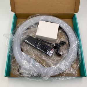 3 रंग वियोज्य 12 इंच की अगुवाई वाली रिंग लाइट <span class=keywords><strong>24W</strong></span> फोटो स्टूडियो लाइट फोटोग्राफी लाइव स्ट्रीम मेकअप वीडियो - Product Image 4