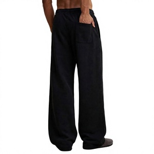 Pantalon de survêtement décontracté pour homme en coton, tissu respirant et absorbant l'humidité, mélange de molleton confortable, tenue quotidienne, vêtements de sport - Product Image 6