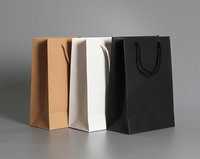 Sacs en papier kraft recyclables en gros avec poignées pour le commerce – Sacs de courses en papier avec poignées pour entreprises