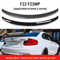 Aileron arrière en fibre de carbone pour pare-chocs de voiture BMW Série 2 F22/F23 2014~2020/Modèle MP, accessoire de modification extérieure du pare-chocs