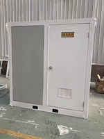 Toilettes préfabriquées portables avec douche et salles de bain pour chantier de construction - Faible coût, mobiles, extérieur, utilisation extérieure, design moderne