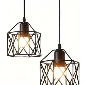 Candelabro de cabeza múltiple Hexagonal Retro nórdico Explosiones transfronterizas Lámparas de pared decorativas de hierro de viento industrial Lámparas de tamaño pequeño - Product Image 2