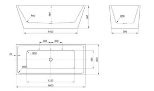 Bañera de Agua Fría para 2 Personas, Unidad Separada, Control Remoto, Máquina de Hielo, Termostato, Material Acrílico, Producto para Baño, Aislamiento - Product Image 6
